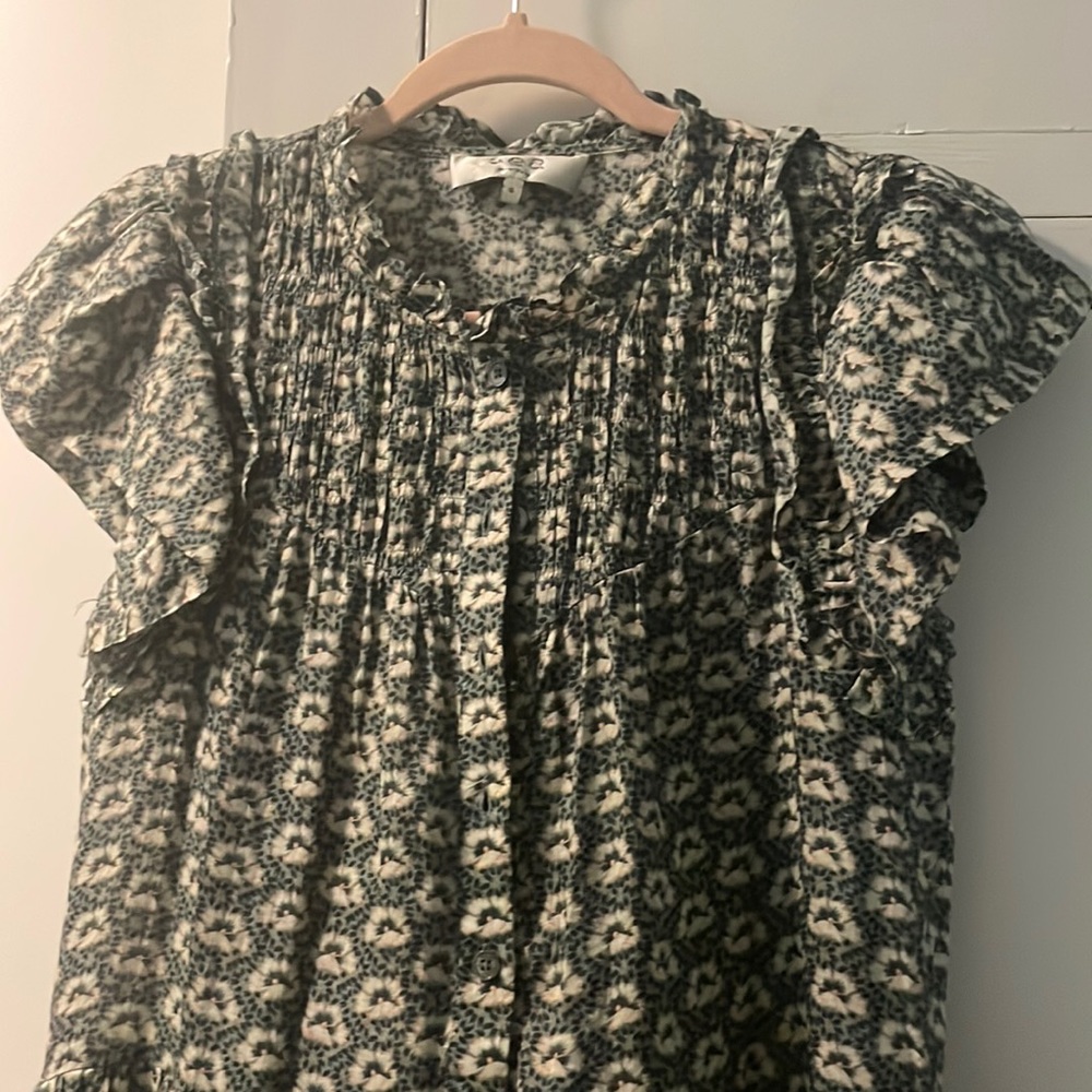 Sea New York button front dress